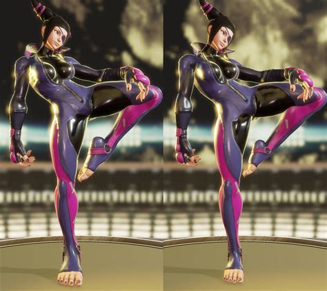 Dec 1, 2023 Juris Outfit 3 in Street Fighter 6 is a onesie she wears around the house. . Juri sf6 feet